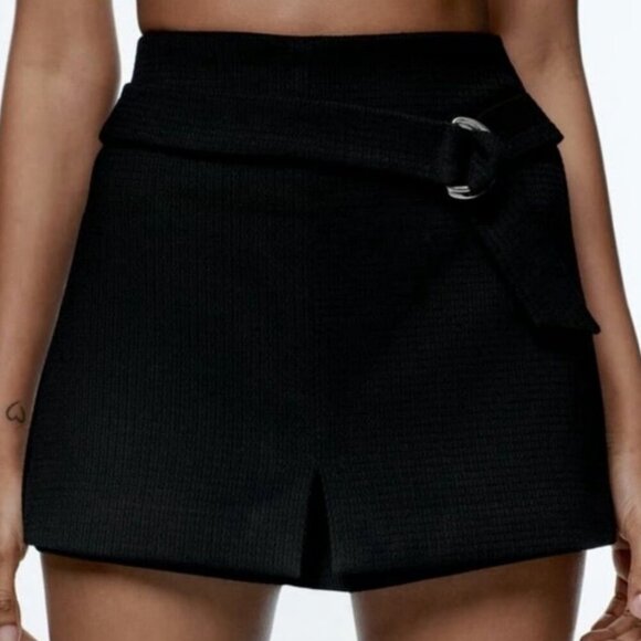 ZARA WOMEN Texture skort SIZE XS  7850/741/800 - Picture 2 of 5